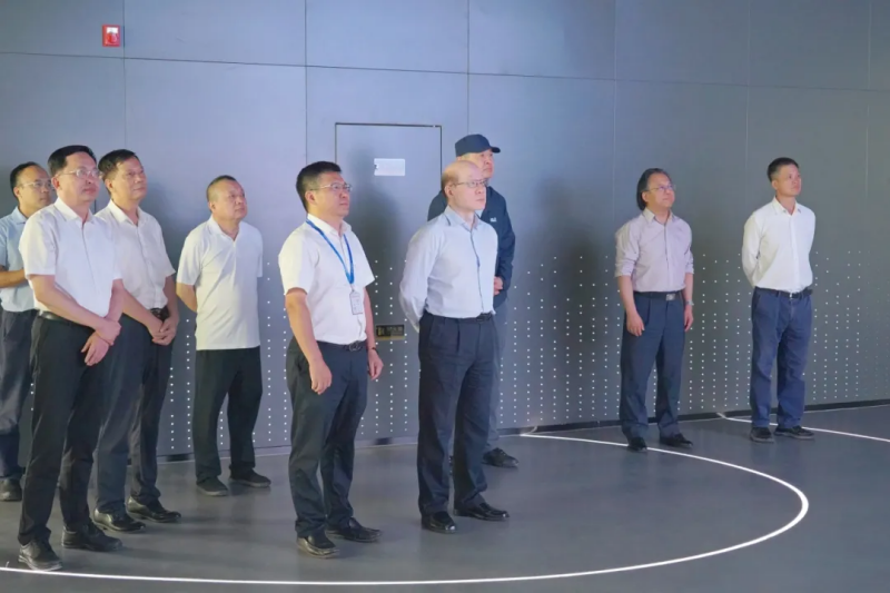 全國政協常委劉結一調研中偉欽州產業(yè)基地